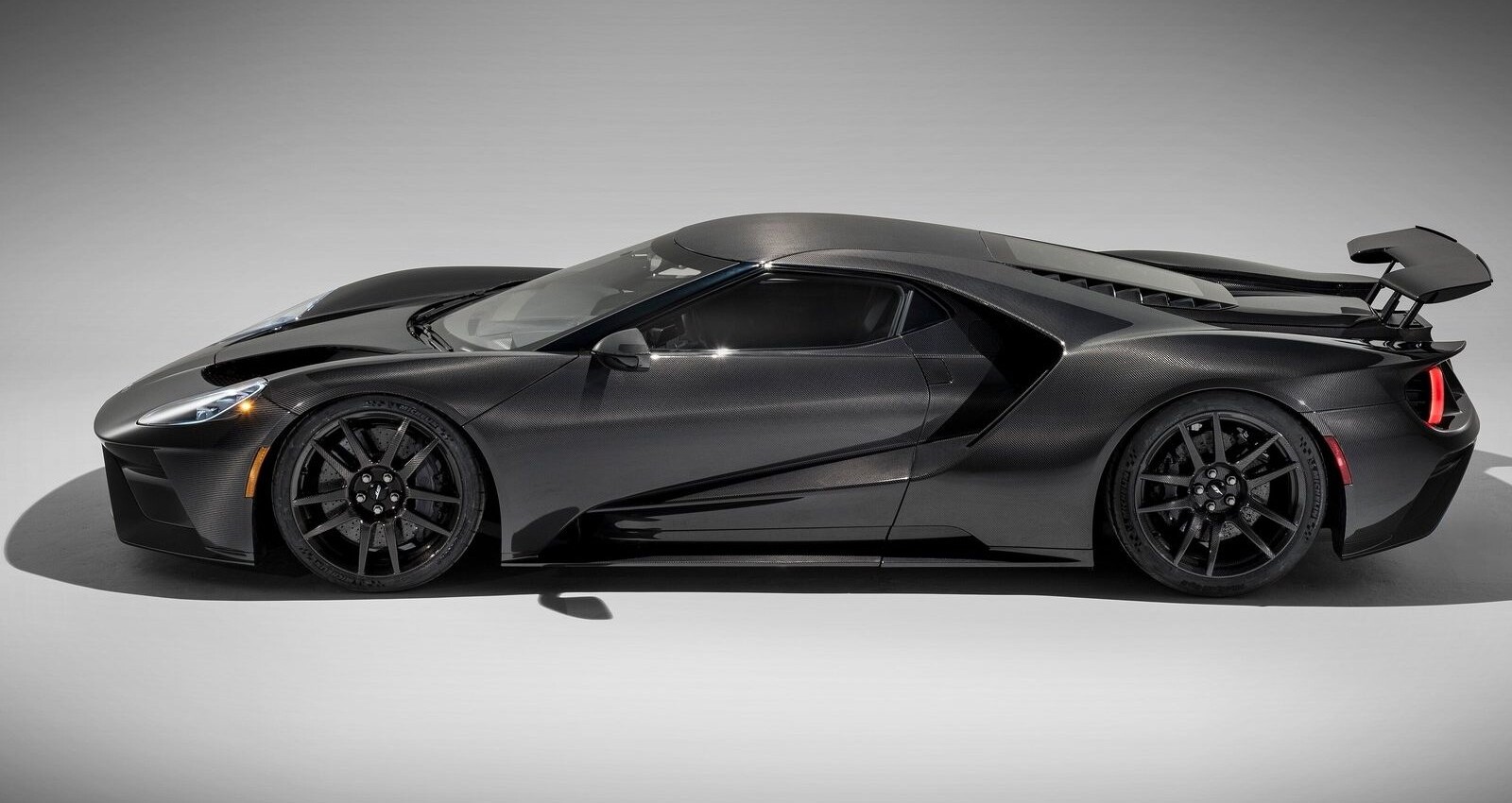 dimensiones ford gt vista lateral lateral ford gt gris