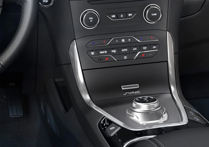 consola central Ford S-Max Ford S-Max consola central