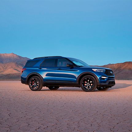 Ford Explorer phev Ford Explorer azul