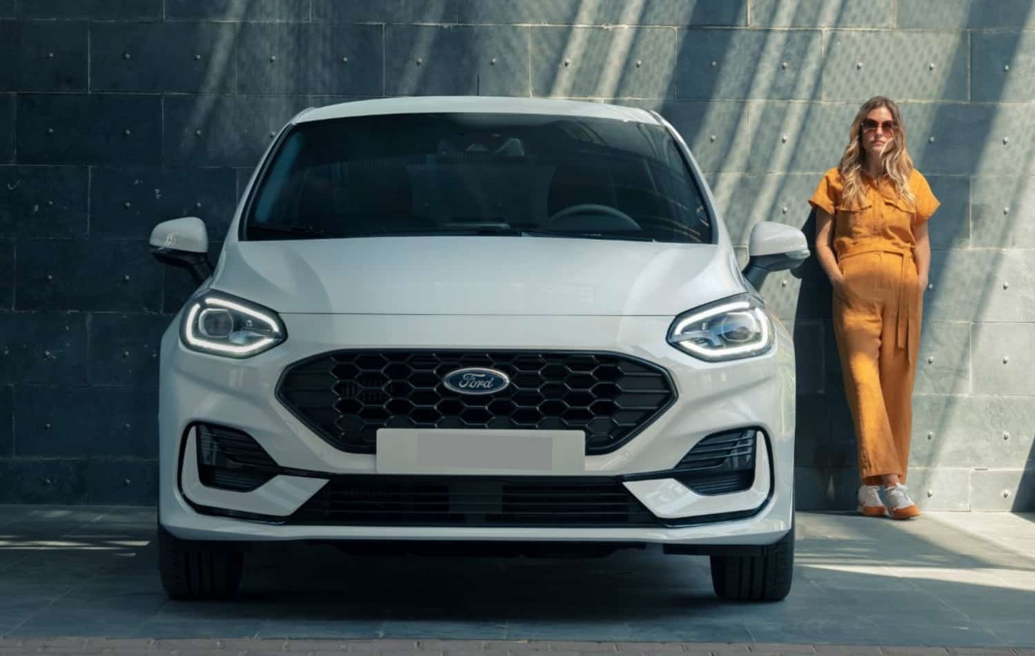 Parte delantera Ford Fiesta